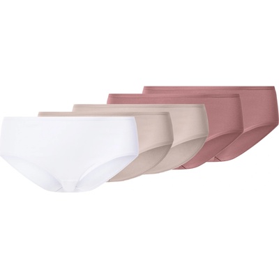 esmara Dámské kalhotky Hipster 5 kusů růžová béžová bílá – Sleviste.cz