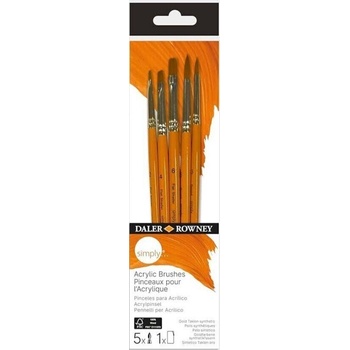 Daler-Rowney Simply Комплект четки 5 бр (216620501)