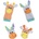 Playgro Комплект гривни-дрънкалки и чорапки Playgro - Джунгла Refresh, 0м+ (PG.0352)
