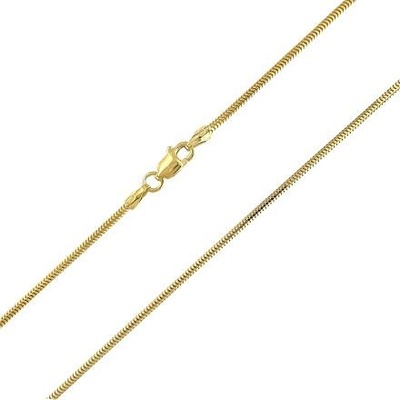 InfinitySilver Stříbrný pozlacený řetízek 1486140G50