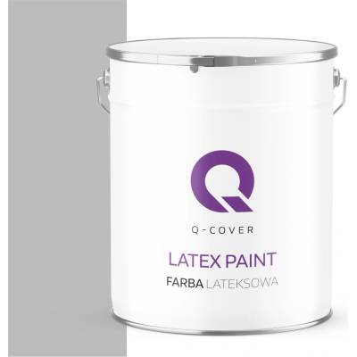 Latexová farba na steny Q-COVER sivá H1050 matná 5 l