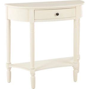 Premier Housewares Бяла конзолна маса от масивен бор 33x81 cm Heritage - Premier Housewares (2405606)