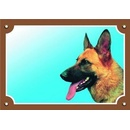 Dafiko Tabuľka nemecký ovčiak profil 1 ks