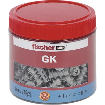 Fischer Hmoždinka do sadrokartónu GK v dóze, 160 ks