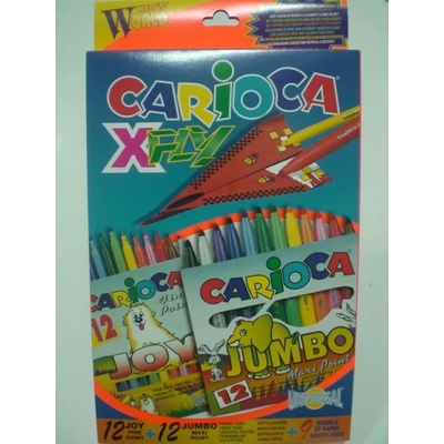 Кариока Carioca Комплект за оцветяване carioca xfly 33 части