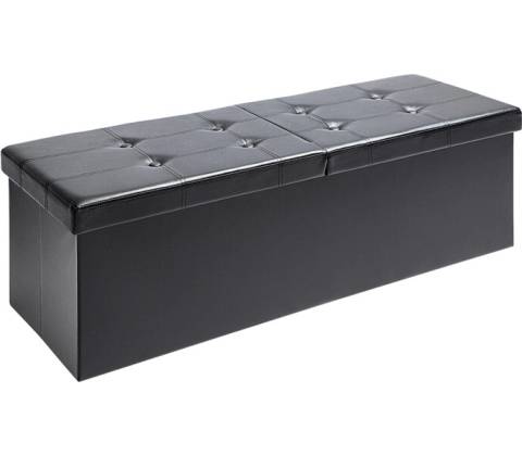 Sconto Taburet BLOCK 4 čierna