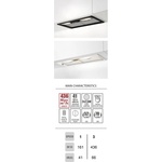 Faber INTEGRA WH A52 Аспиратор за пълно вграждане бял (INTEGRAWH52)