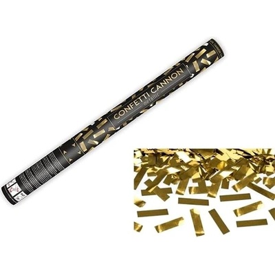 Konfety párty 40cm zlaté Silvester