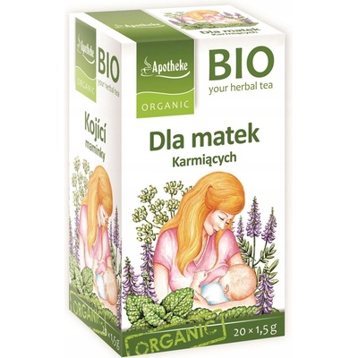 Apotheke BIO čaj pro kojící matky 20 x 1,5 g