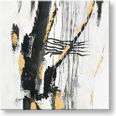 Maľovaný obraz na stenu ABSTRAKT 60x60 cm - 60×60 cm / Klasický 2 cm