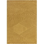 Asiatic Carpets Жълт вълнен килим в цвят охра 120x170 cm Hague - Asiatic Carpets (HAGU120170OCHR)