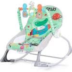 Chipolino Музикален шезлонг "Baby Spa"зелен (SHEBS02302GR) - bebetabg