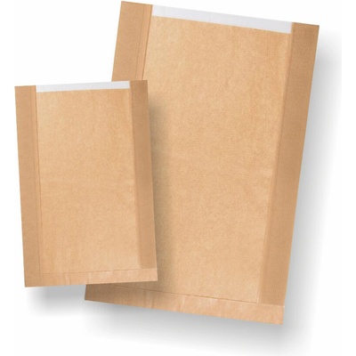 Zawmark Plus Hnedé papierové vrecká s okienkom 500ks/bal Rozmer: 240x150x70+70mm