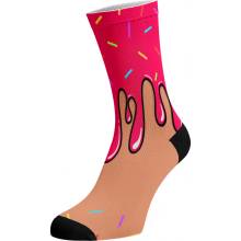Walkee barevné ponožky Poleva Růžová