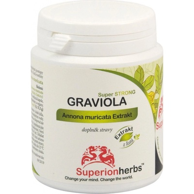 Superionherbs Graviola Extrakt z listů 90 kapslí