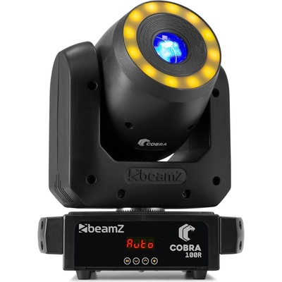 BeamZ Cobra 100R Spot 100W Moving Head with Ring