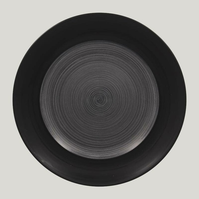 RAK Porcelain Trinidad talíř mělký 31 cm, šedý RAK-TRCLFP31BG