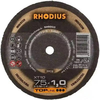 Rhodius Rezný kotúč 75 x 1,0 x 6,0 mm 209338