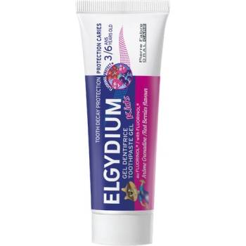 ELGYDIUM Kids Гелообразна паста за зъби, горски плодове, 3-6 години, 50 ml