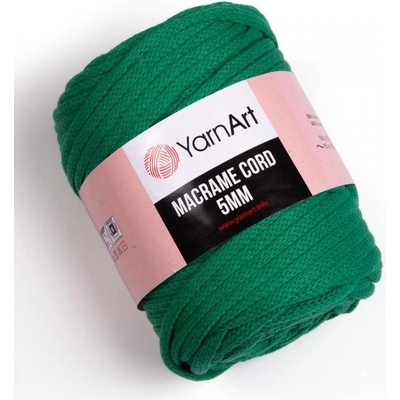 YarnArt Příze Macrame Cord 759, 5 mm - zelená