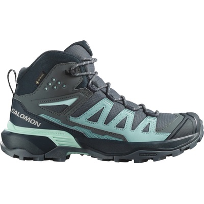 Salomon Дамски туристически обувки Salomon Women's X Ultra 360 Mid GTX Walking boots - Turbulence / Carbon / Tourmaline - размер 43 1/3 (EU) (119-0817-0422)