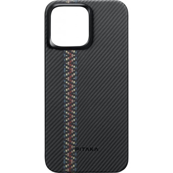 Pouzdro Pitaka Fusion Weaving MagEZ 4 600D Rhapsody iPhone 15 Pro Max FR1501PM