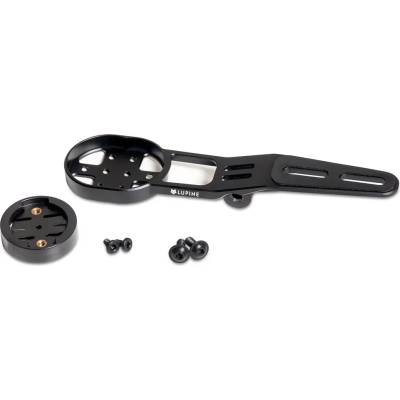 Lupine Аксесоар за велосипеден светлини Lupine Wahoo Aero Cockpit Halter Mounting bracket - Black - размер One Size (870-3454-0111)