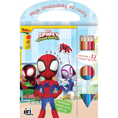 Jiri Models Moje omalovánky na cesty Spidey 3968-4