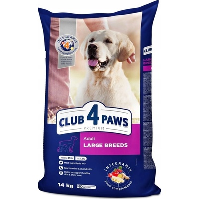 Club4Paws Premium for adult dogs large breeds 14 kg