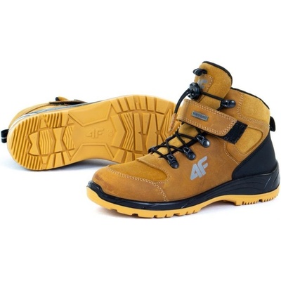 4F detská trekingová obuv HJZ21-JOBMW251 béžová