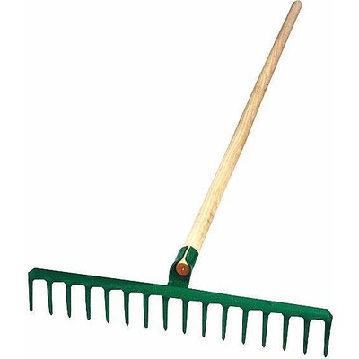 Těsmat železné 14 zubů + násada 180cm