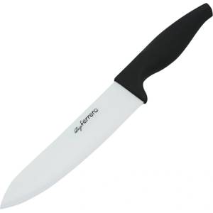 Luigi ferrero Нож Luigi Ferrero FR-1706C 16cm, керамичен, черен (104919) - topmall