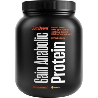 GymBeam Gain Anabolic Protein | with Creatine, Glutamine, Digezyme & Lactospore [1000 грама] Банан