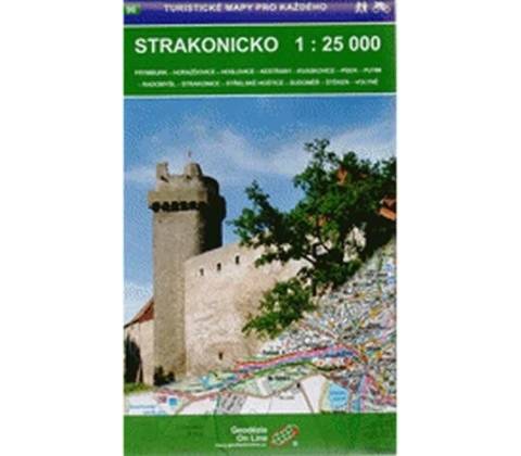 Strakonicko - turistická mapa