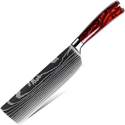 HARAHU Kuchynský nôž ON-20061 - Cleaver/Hnedá 16,5 cm