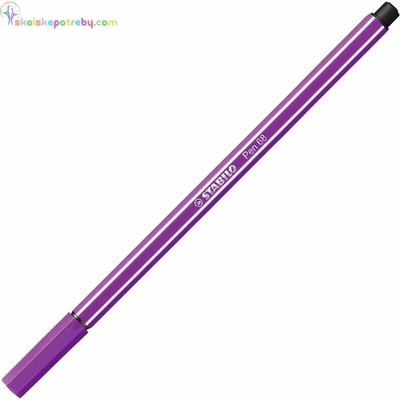 STABILO Pen 68 sivo fialová