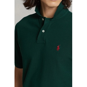 Ralph Lauren Памучна тениска с яка (710782592015)
