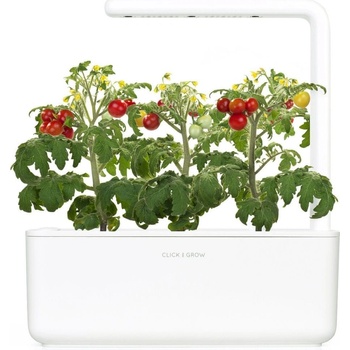 Click and Grow inteligentný kvetináč na pestovanie byliniek zeleniny kvetov a stromov - Smart Garden 3 bielý