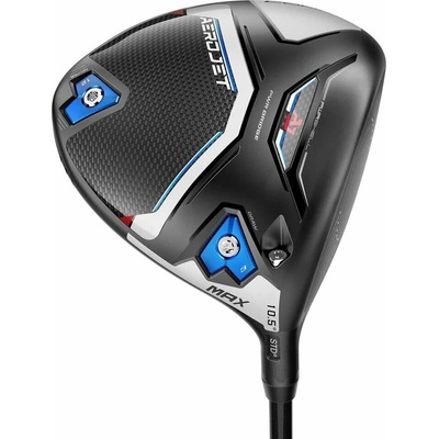 Cobra Aerojet Max pánský driver pánské, levé, 10.5°, 460cc, Regular, 45.5", UST Helium Nanocore