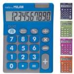MILAN Calculator 10-digit TOUCH DUO large keys mixed colors, display 6 pcs MILAN Price per 1 pc Калкулатори