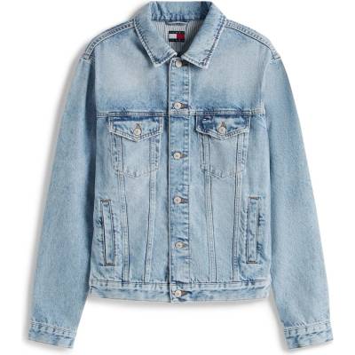 Tommy Jeans Яке Tommy Jeans Men's Flag Structured Denim Jacket - Blue