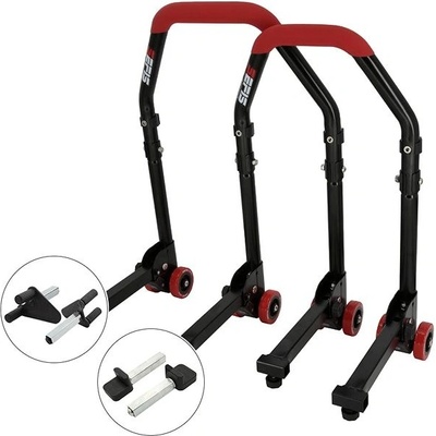 SEFIS M20 sklopný univerzálny moto stojan predný a zadný set – vidly/packy