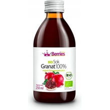 Berries šťava z granátového jablka 100% 250 ml