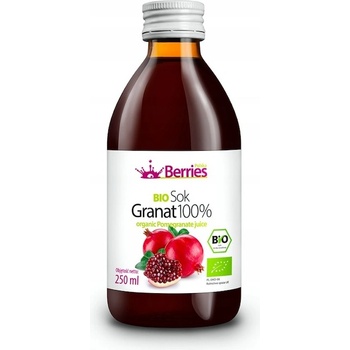 Berries šťava z granátového jablka 100% 250 ml