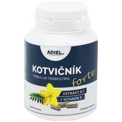 ADIEL Kotvičník zemní FORTE s vitamínem E 90 kapslí