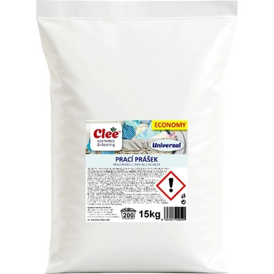 Clee prací prášok UNIVERSAL 15 kg 200 PD