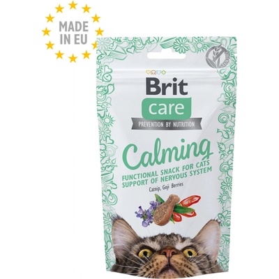 Brit Care Cat Snack Calming se šantou a gojou 50 g – Zbozi.Blesk.cz