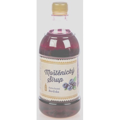Moštěnický sirup Borůvka 0,7 l