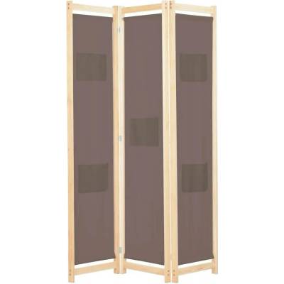 VidaXL Paraván 248179 120 x 170 cm hnědý