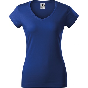 MALFINI Malfini fit v-neck 162 / Дамска тениска с v-образно деколте - кралско синьо l (1620515)